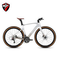 700C Carbon-Gravel-Bike V3 mit Elektronischer Schaltung, 13-Gang, Hydraulische Scheibenbremse, Aero Off-Road Aluminium-Legierung Räder