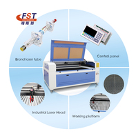 Chine Offre Spéciale 80w 100w 130w 150w CO2 laser machine de découpe grande taille 1610 laser machine de gravure de Liaocheng Usine