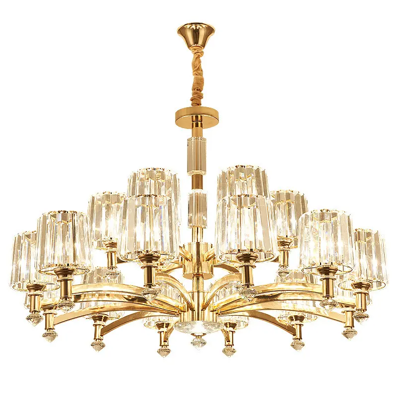 Crystal chandelier modern light luxury style Nordic lamp K9 living room lamp for Home Decor Living Room Pendant Light