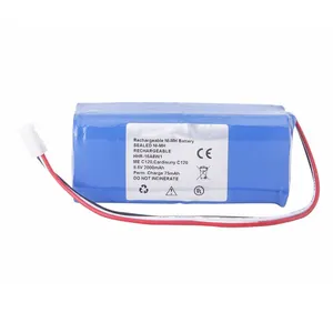 Batterie de HHR-16A8W1 ECG de remplacement Ni-MH 9.6V 2000mAh pour C-120 Fukuda ME Cardisuny C120