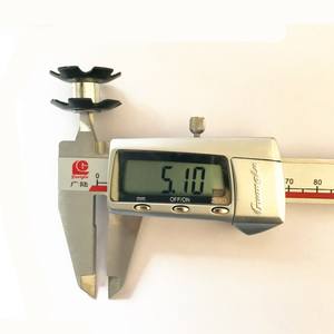 Centro de dirección Guanglu para bicicleta de montaña, 26.51mm, acero negro, ventilado, alta resistencia - Product Image 3