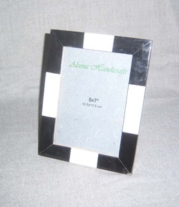 Custom-Sized Eco-Friendly Modern <b>Wood</b> <b>Photo</b> <b>Frame</b> with Bone Inlay Tabletop Display Handmade From India at Cheapest Price - Product Image 2