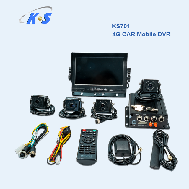 4CH 1080P Mobile DVR with SD Card Storage, Vehicle CCTV System and GPS Tracking for Trucks and Buses