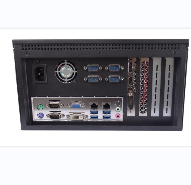 4Slots PCI PCIe Industrial Embedded Computer Intel I3 I5 I7-7700K  CPU 200W 300W 500W 4U BOX PC