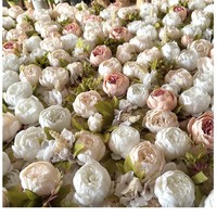 Jarrey Pfingstrosen-Blumenwand Seidenblumenwand Künstliche Blumenwand-Paneele Dekorationen für Zuhause Hochzeit Party Blumenhintergrund