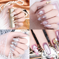 Gel pour ongles HS Private Label 9 couleurs effet œil de chat, 5g, longue tenue, haute pigmentation, durcissement UV LED pour salon de manucure