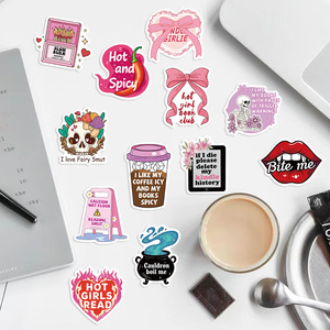 50 Pièces Autocollants Décoratifs DIY Adorables et Étanche en PVC, Vente en Gros pour Téléphone, Agenda, Ordinateur Portable, Jouets d'Enfants - Product Image 6