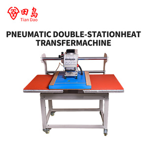 Máquina de Planchado Neumática Automática de Doble Estación, Prensa de Transferencia de Calor para Camisetas, Máquina de Impresión de Prendas - Product Image 3