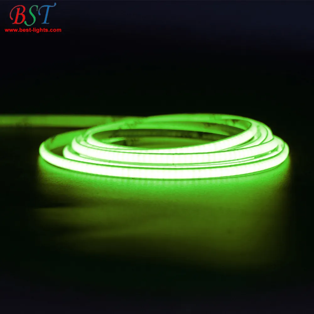 super narow flexible led cob strip light 3mm  4mm  5mm  6mm  8mm  10mm warm white  red blue green 5V  12V 24V CRI90 no dark spot