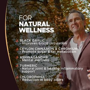 Ajo negro envejecido sin azúcar, con Ceilán orgánico, <span class=keywords><strong>canela</strong></span> y cromo, mejora <span class=keywords><strong>el</strong></span> intercambio - Product Image 4