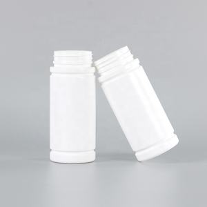 Botella de HDPE con Tapa a Prueba de Niños CRC, 100ml 150ml 200ml 300ml 5oz 10oz, Envase de Plástico Blanco Vacío para Píldoras Farmacéuticas - Product Image 1