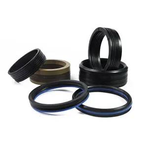 various size standard NBR with fabric rubber v packing combined seal ring