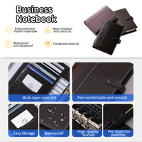 Cuaderno Espiral Kaplo de 150 Páginas con Bolsillo y Portaplumas, Hojas Perforadas Desprendibles para Universidad, Escuela, Oficina y Trabajo