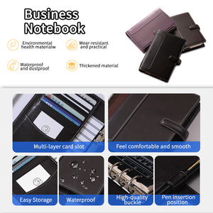 Quaderno a spirale con portapenna integrato, 150 pagine perforate a strappo per studenti universitari e lavoro - Product Image 2