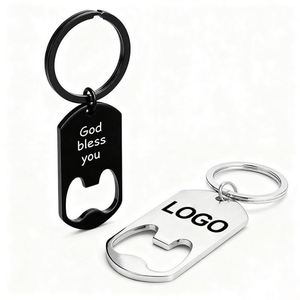 Wsy968 Metal Keychain With Logo Wholesale Cheap Beer Wine <b>Bottle</b> Opener Promotion Holiday Gift - Product Image 1