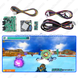 Nuevo Kit <span class=keywords><strong>de</strong></span> Placa Base y Cables para <span class=keywords><strong>Pistolas</strong></span> Dobles Super Agents, Juego <span class=keywords><strong>de</strong></span> Disparos Arcade que Funciona con Monedas, Kit DIY - Product Image 2