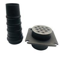 Ancre de tension multibrins précontrainte SYD YJM13-12 en acier allié 1860Mpa avec trompette en plastique 12,7mm, norme GB/T14370-2015