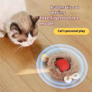 ZMaker 2024 Nuova Palla Giocattolo Automatica per Gatti con Caricatore USB, Palla Elettrica Intelligente per Cani, Giocattolo Interattivo in Silicone per Gatti, Palla Rotolante - Product Image 3
