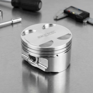 Piston de moteur en aluminium forgé sur mesure, usiné CNC, pour amélioration des performances du moteur - Product Image 1