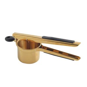 Accesorio de Cocina, Nueva Herramienta de Cocina Profesional Ergonómica con Mango Antideslizante, Prensa de Patatas de Acero Inoxidable Resistente - Product Image 5