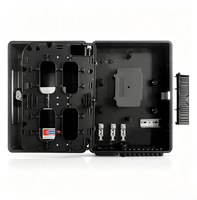 Box di Distribuzione Fibra Ottica 3 Ingressi 24 Uscite 48 Core, FDB 32/48 Core ODP NAP, Box Splitter Fibra Ottica 1:32 per Reti FTTH/FTTB/FTTX
