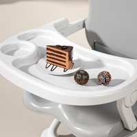 Siège rehausseur réglable pour enfants, chaise de dîner multifonction pour bébé et tout-petits