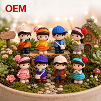 Set Figur Pasangan untuk Hiasan Kue, Miniatur Resin Plastik, Mainan Model Boneka, Dekorasi Kue Pernikahan, Ulang Tahun, Hari Jadi, Taman Peri