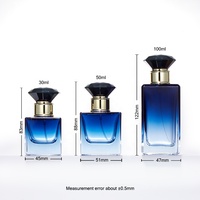Emballage de flacon de parfum de luxe OEM ODM, 30 ml, 50 ml, 100 ml, flacon carré en verre vide avec vaporisateur à pompe