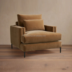 Sillón reclinable <span class=keywords><strong>de</strong></span> estilo italiano <span class=keywords><strong>de</strong></span> lujo, sofá Chesterfield <span class=keywords><strong>de</strong></span> un solo asiento <span class=keywords><strong>de</strong></span> alta calidad, tela <span class=keywords><strong>de</strong></span> rendimiento para sala <span class=keywords><strong>de</strong></span> estar - Product Image 2
