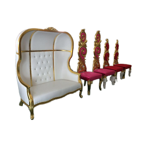 <span class=keywords><strong>Chaise</strong></span> de mariée en toile de fond lumineuse en acrylique pour mariages et fêtes Décorations de location élégantes - Product Image 2