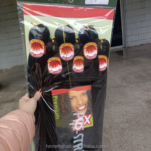 Prix d'usine – Extensions de tresses synthétiques pré-étirées 3X de 52 pouces, résistantes aux basses températures, non inflammables, faciles à tresser, extensions de crochet Jumbo - Product Image 6