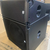 Haut-parleur passif double 10 pouces LS3 Line Array Série LA Mono 700W/500W XLR/Speakon Garantie 3 ans Coque en bois Montage polyvalent