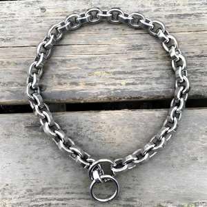 Hondenhalsband van stevig roestvrij staal voor grote rassen - Product Image 5