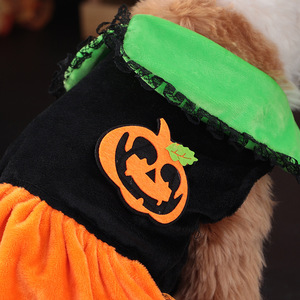 Achetez un costume d'Halloween HLC pour chien et chat, costume de Noël pour chien, tenues comiques pour animaux de compagnie, vêtements de fête pour chaton et chiot - Product Image 3