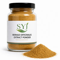 Poudre d'extrait de Bourrache 4:1, Extrait Herbal Naturel de Borago Officinalis de Qualité Alimentaire pour l'Utilisation dans les Aliments et les Boissons