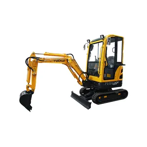 Diesel 1.8T Yuchai Mini Crawler Escavatore Scavatrice Micro Escavatore YC18-8 Con CE EPA