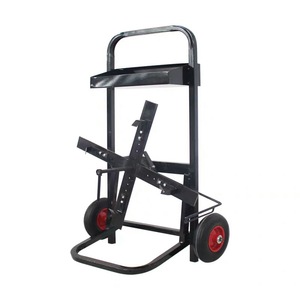 Chariot à bobines de cerclage réglable Ditu, type à poussée manuelle, pour matériaux PET, PP, acier, plastique et papier - Product Image 1