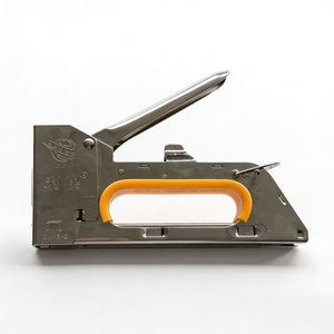 Factory Wholesale Customized Professional Manual Tacker Manual Staple Gun Silver Eco-friendly Metal <b>Light</b> Weight Well Balanced - Product Image 4