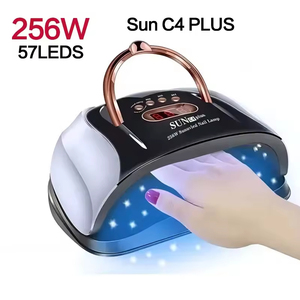 Sèche-ongles portable Huyo, lampe UV LED 256W, matériau ABS professionnel pour vernis gel, séchage rapide, utilisation en salon et à domicile - Product Image 2