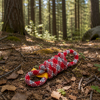 Bracelet de survie en polyester - Cordon haute résistance à longueur personnalisable pour le camping, l'escalade, la protection contre les chutes et l'utilisation en tente