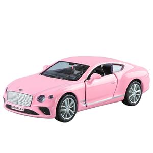 Coche Deportivo Continental GT Rosa de Aleación de Zinc a Escala 1/36 de <span class=keywords><strong>Norev</strong></span>, Modelo de Juguete con Retroceso, Regalo Unisex para Niños - Product Image 1
