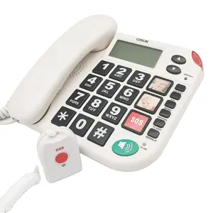 SOS Emergency Button Alarm for Handicapped Caregiver Pager Wireless Nurse Alert Landline Telephone System for Elderly Patient