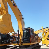 Excavatrice 336D d'occasion inspectée sur site, châssis renforcé, capacité de la benne de 1,8 m³, 36 tonnes, pour chantier rocheux et difficiles