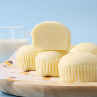 Gâteaux éponge chinois au lait Qiansi, 2000g, emballés en petites boîtes fraîches, gâteaux neige doux, pour le petit-déjeuner, les fêtes et les collations