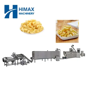 200kg por hora aço inoxidável lanches alimentos sopro extrusora máquina Milho Puff Snack Food Processing Machine Line