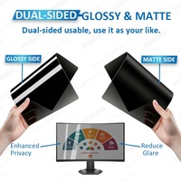 Protection d'écran anti-reflet et anti-choc 27 pouces 16:9, filtre de confidentialité pour moniteur de bureau, best-seller