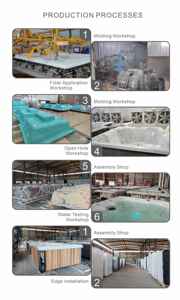 M-374D EASE 4 personnes acrylique meilleure vente spa piscine bain à remous pour <span class=keywords><strong>jacuzzi</strong></span> <span class=keywords><strong>extérieur</strong></span> - Product Image 3