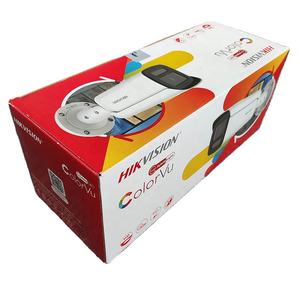 Hik ดั้งเดิม DS-2CD2T47G2-LSU/SL 4MP colorvu แสงแฟลชและเครือข่ายหัวกระสุนเตือนแบบคงที่กล้อง24/7ภาพที่มีสีสัน - Product Image 1