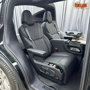 Für Tesla Model X Flugzeugsitz Luxus-Autositz SUV Automobilmodifikation Elektrischer Sitz Belüftung Heizung Pneumatische <span class=keywords><strong>Massage</strong></span> - Product Image 2