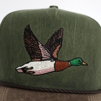 Gorras de Lona Encerada con Logotipo Personalizado al por Mayor, Resistentes al Agua y a los Rayos UV, para Caza, Tiro y Pesca, Estilo Vintage para Hombre